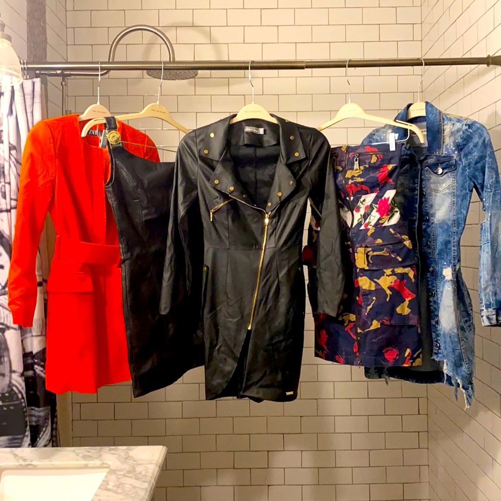 Designer & Boutique Mini Dress Lot (small 34-36)